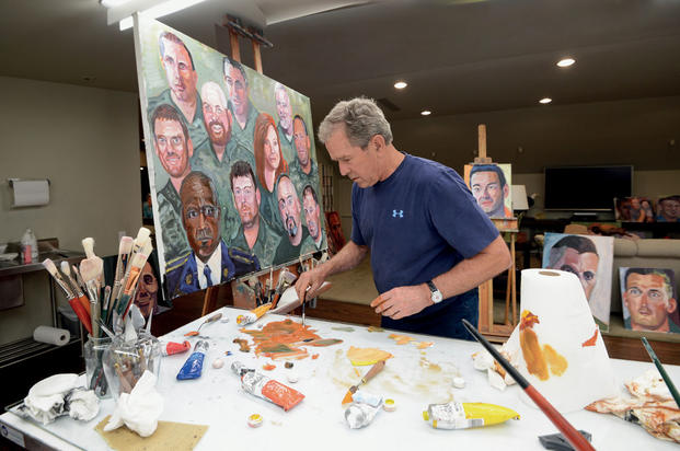 president-bush-painting