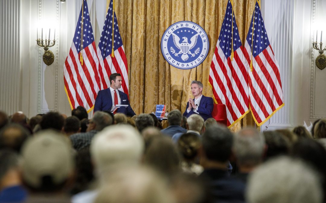 Douglas Murray Talks Israel, Iran, and Why Civics Education Is Key to the West’s Future to a Sold-Out Crowd at the Nixon Library